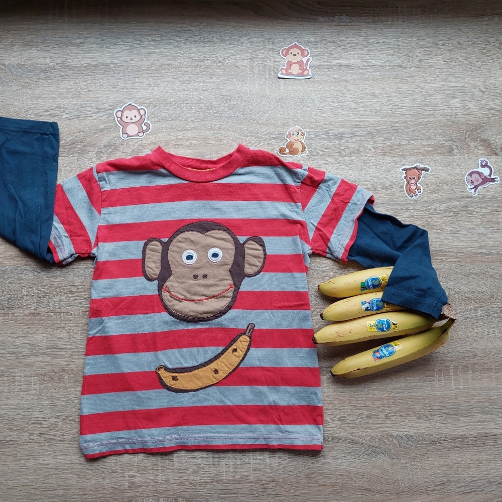 Mini Boden monkey 🐒 tee 7-8 years - Picture 12 of 16